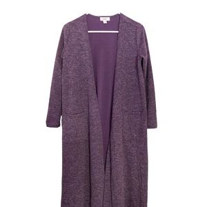 Sweater duster, pockets!